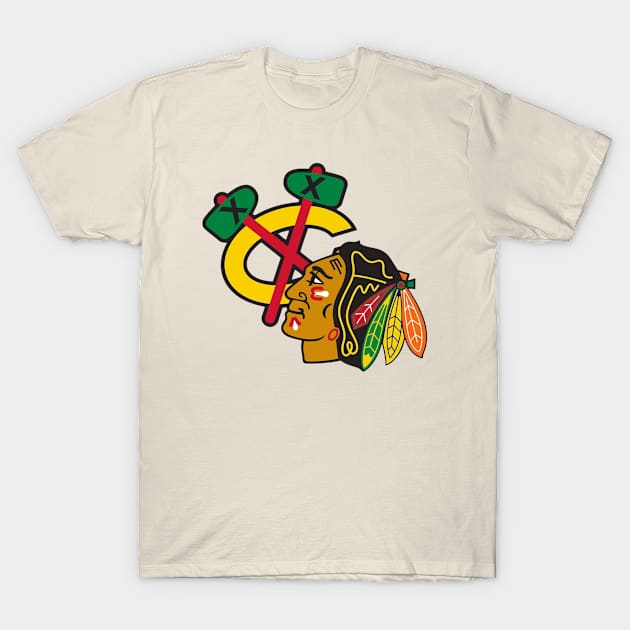 Chicago Blackhawks T-Shirt by Jedistudios 